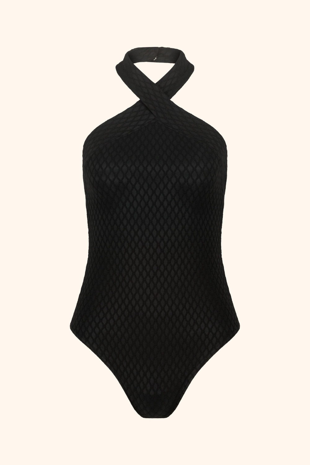 FLAIR BODYSUITS MAILLOT LINDA MADE IN FRANCE NOIR DOS NU