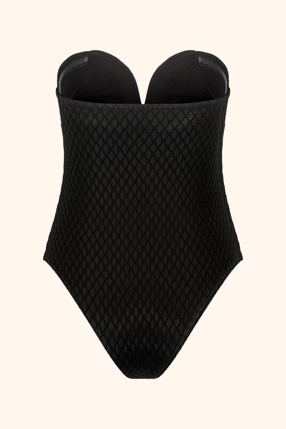 FLAIR BODYSUITS MAILLOT GUAPA MADE IN FRANCE NOIR BUSTIER