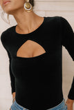 FLAIR BODYSUITS BODY CLAUDIE BLACK VELVET DECOLLETE MADE IN FRANCE